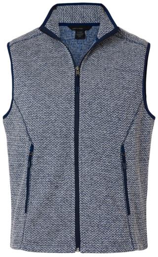 007D3 - Jasper Jacquard Fleece Vest