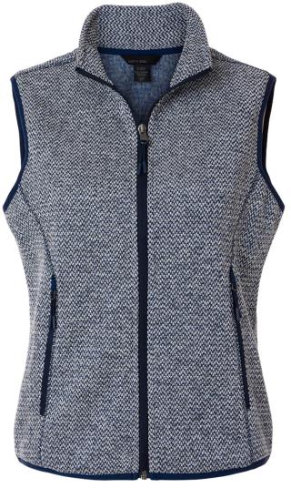 008D3 - Women's Jasper Jacquard Fleece Vest