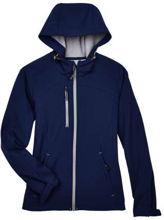 111D3 - Women's Soft Shell Hooded Jacket