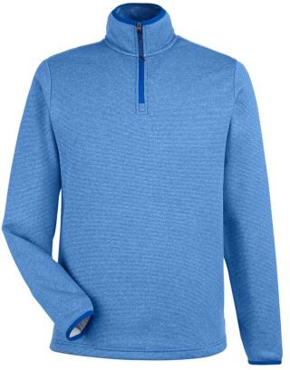 Venture Heathered Stripe Quarter-Zip Pullover