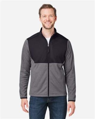 Venture Heathered Stripe Hybrid Jacket