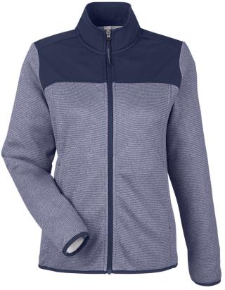 Women's Venture Heathered Stripe Hybrid Jacket