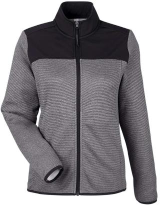 320A7 - Women's Venture Heathered Stripe Hybrid Jacket