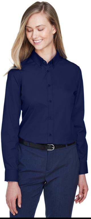 Ladies' Operate Long Sleeve Twill Shirt