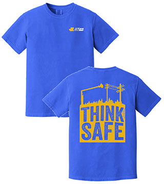 AL1-1717-DTF - Think Safe Shirt