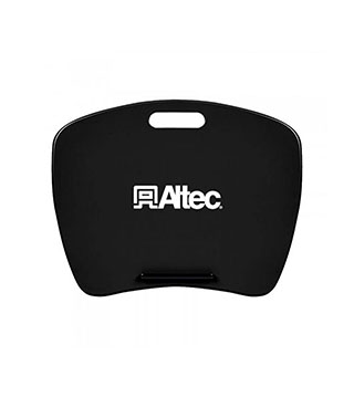 AL1-378 - LapGear Lap Desk With Device Ledge And Cushion Back - Black