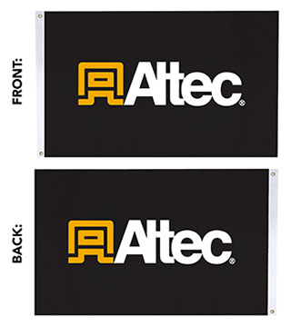 AL1-437 - Altec 3' x 5' Nylon Flag - Double-Sided