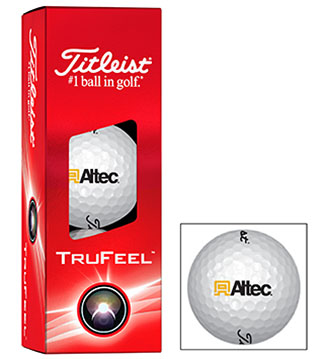 AL1-438 - Altec Titleist TruFeel Golf Balls - Sleeve of 3