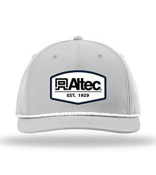 AL1-476 - Altec Light Grey/White 5 Panel Rope Hat
