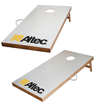 AL1-LCH001 - Regulation Size Cornhole Game - Solid Color Design