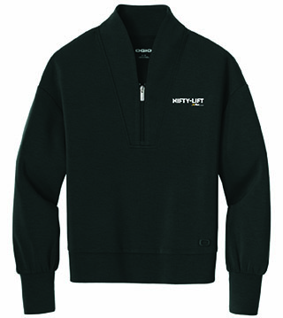 AL1-LOG861-DTFNL - Ladies' Transcend Quarter-Zip