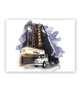 AL1P-V003 - Holiday Card - Alabama Marquee (Pack of 25)