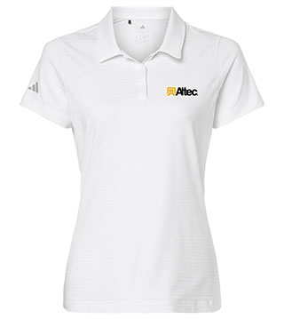 Ladies Textured Stripe Polo