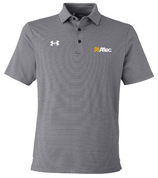 Destin Drive Striped Performance Polo