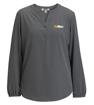 5275 - Ladies Open V-Neck Blouse