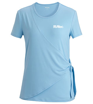 Soft Wrap Ladies Blouse