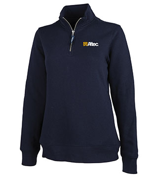Ladies Crosswind Quarter Zip Sweatshirt