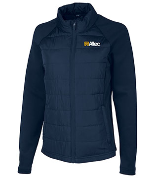 Ladies Lotus Hybrid Puffer Jacket