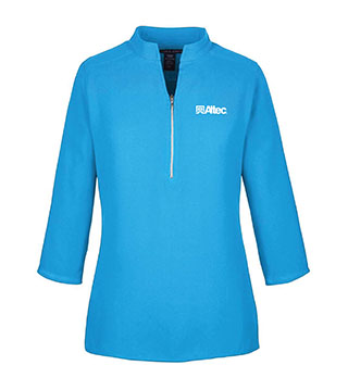 Ladies Perfect Fit Three-Quarter Sleeve Crepe Tunic