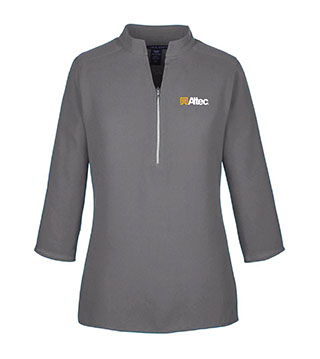 729B2 - Ladies Perfect Fit Three-Quarter Sleeve Crepe Tunic