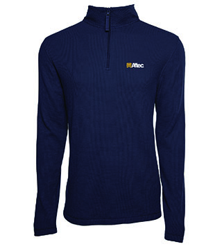 Waffle Quarter Zip Pullover