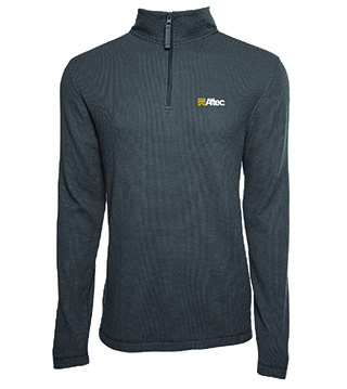AL2-9349 - Waffle Quarter Zip Pullover