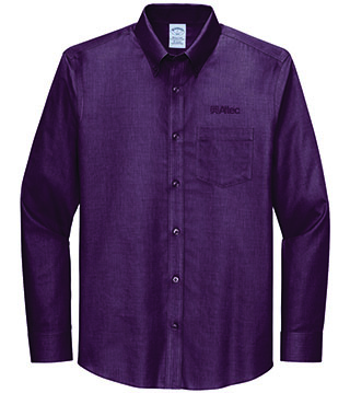 Wrinkle-Free Stretch Nailhead Shirt