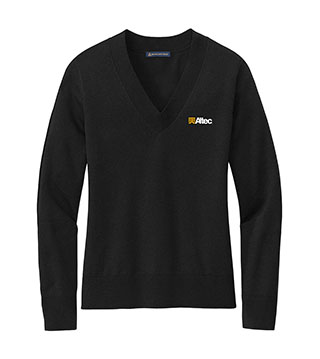 BB18401 - Women's Cotton Stretch V-Neck Sweater