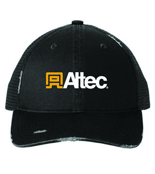 Distressed Mesh Back Cap