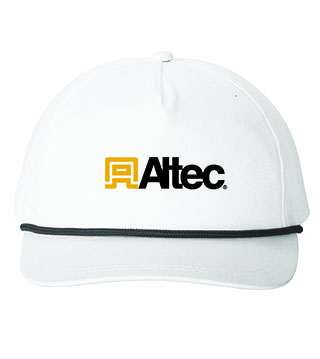 Snapback Five-Panel Rope Cap