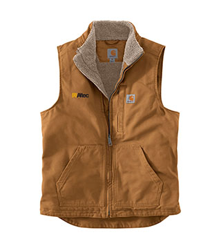 CT104277 - Sherpa-Lined Mock Neck Vest