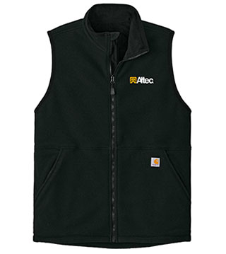 Textured Fleece Vest