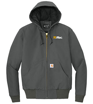 CT106677 - Quilted-Flannel-Lined Duck Active Jac