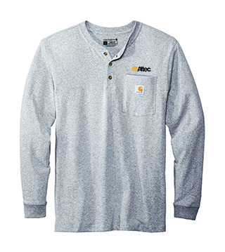 AL2-CTK128 - Long Sleeve Henley T-Shirt