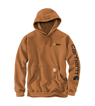 CTK288 - Midweight Hooded Logo Sweatshirt