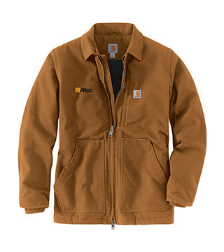 Tall Sherpa-Lined Coat