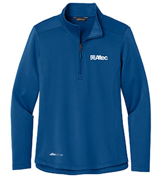 Ladies' Smooth Mid Layer Fleece 1/2-Zip