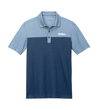 AL2-K831 - Fine Pique Blend Blocked Polo