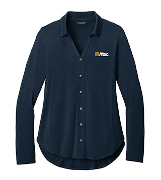 Women’s Luxe Knit Button Tunic