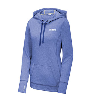 AL2-LST296 - Ladies PosiCharge Fleece Hooded Sweatshirt