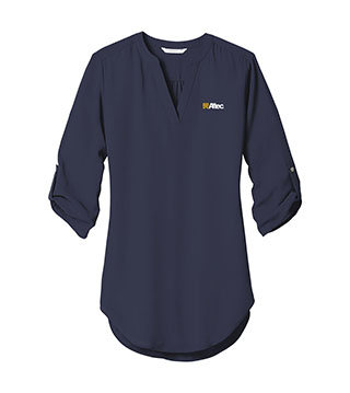 Ladies' 3/4- Sleeve Tunic Blouse