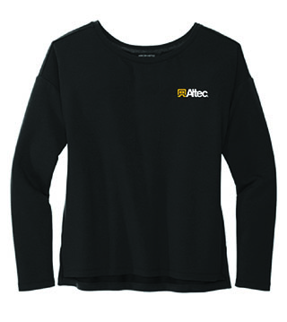 Women's Stretch Drop Shoulder Pullover