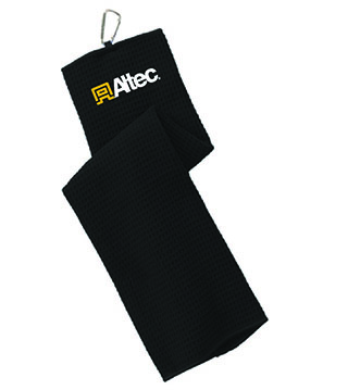 Waffle Microfiber Golf Towel