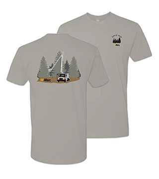 Hanes Explorer Unisex Graphic T-Shirt, Redwood Tree