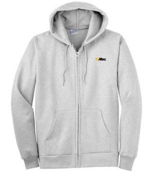Full-Zip Hooded Sweatshirt