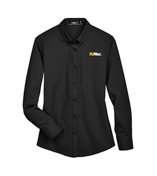 78193 - Ladies' Operate Long Sleeve Twill Shirt