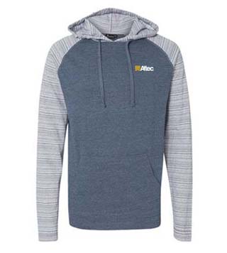 8127 - Yarn-Dyed Raglan Hooded Pullover