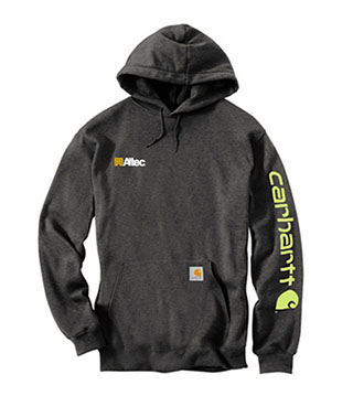 Midweight Hooded Logo Sweatshirt