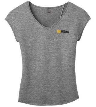 Ladies' Drapey Cross-Back Tee