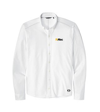 Code Stretch Button-Up